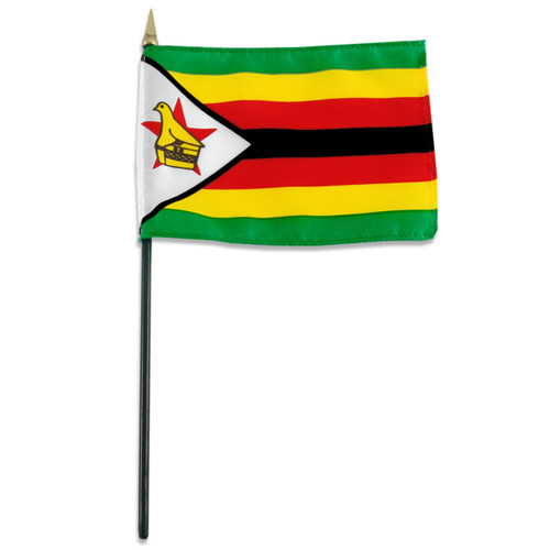 Zimbabwe flag 4 x 6 inch