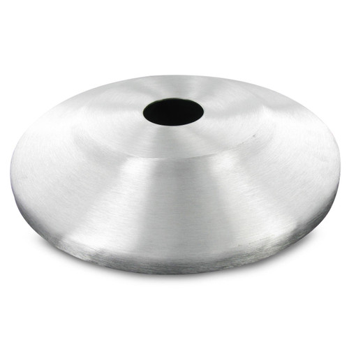 Standard Profile Aluminum Flash Collar - For 3" Diameter Pole - Clear Anodized