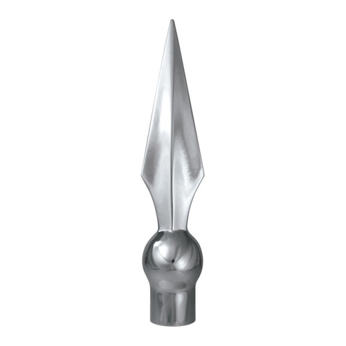 Flat Metal Spear - Silver