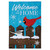 Winter Applique Garden Flag - On the Fence - 12.5in x 18in
