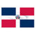 Dominican Republic 6' x 10' Nylon Flag With Seal