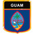 Guam Flag Crest Clip Art - Downloadable Image