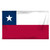 Chile 3ft x 5ft Printed Polyester Flag