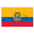 Ecuador 2ft x 3ft Nylon Flag