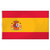 Spain flag 3ft x 5ft Super Knit Polyester