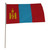 Mongolia flag 12 x 18 inch