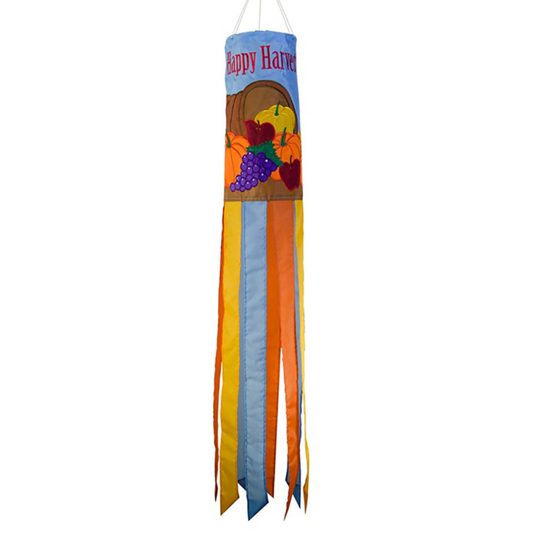 Fall Windsock - Happy Harvest - 6in x 40in