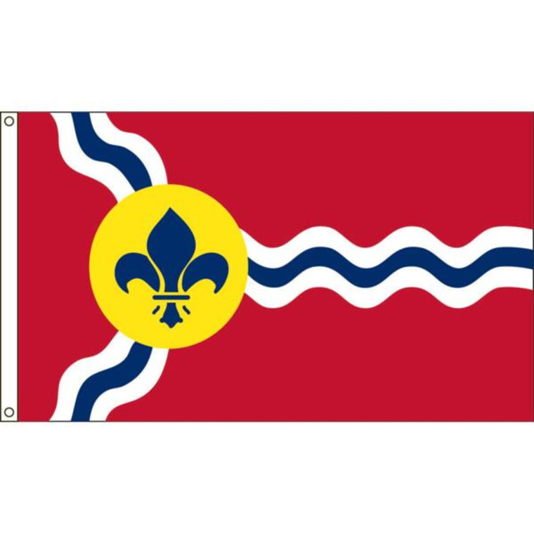 St Louis 4' X 6' Nylon Flag