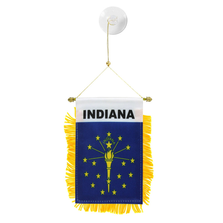 Indiana Mini Window Banner