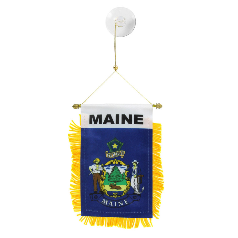 Maine Mini Window Banner