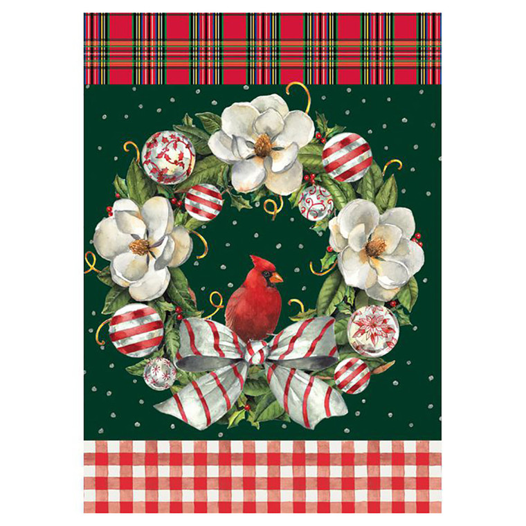Carson Christmas Banner Flag - Christmas Reds - 28in x 40in