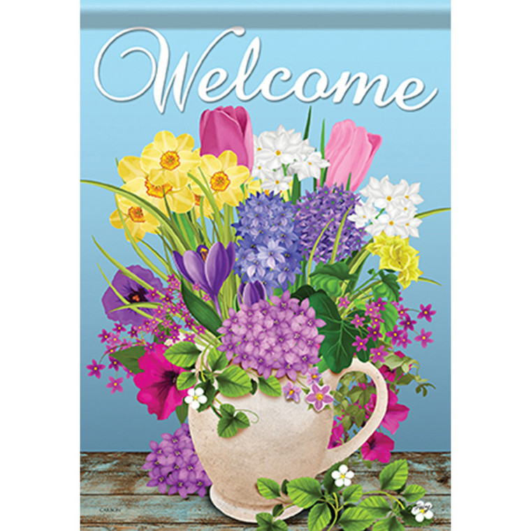 Carson Summer Banner Flag - Fresh Cut Flowers