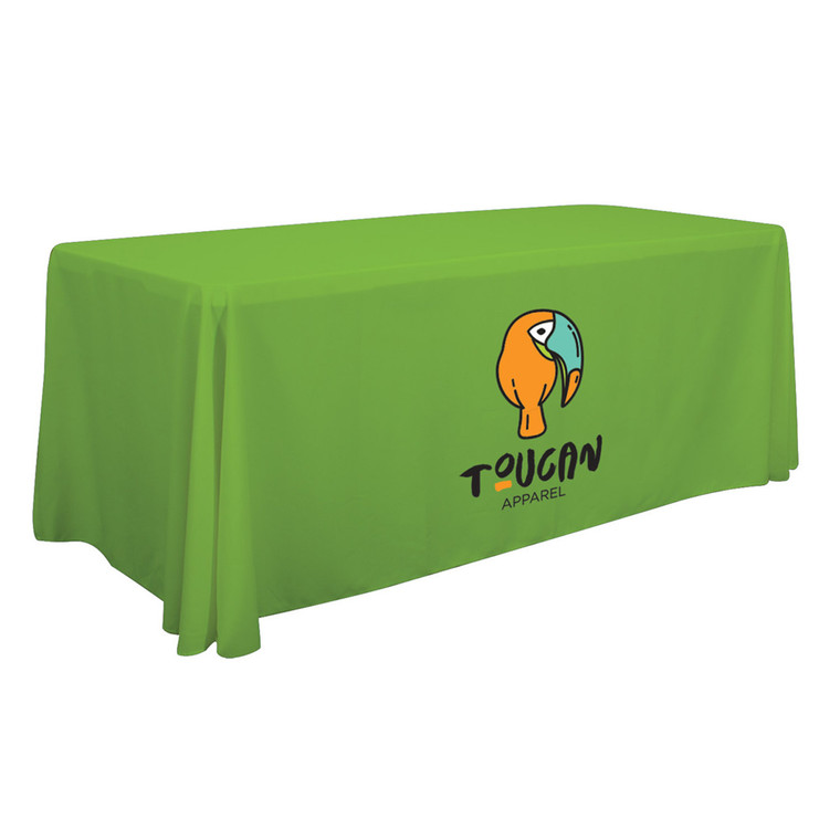 Custom Economy Tablecloth - Full Color Front Only