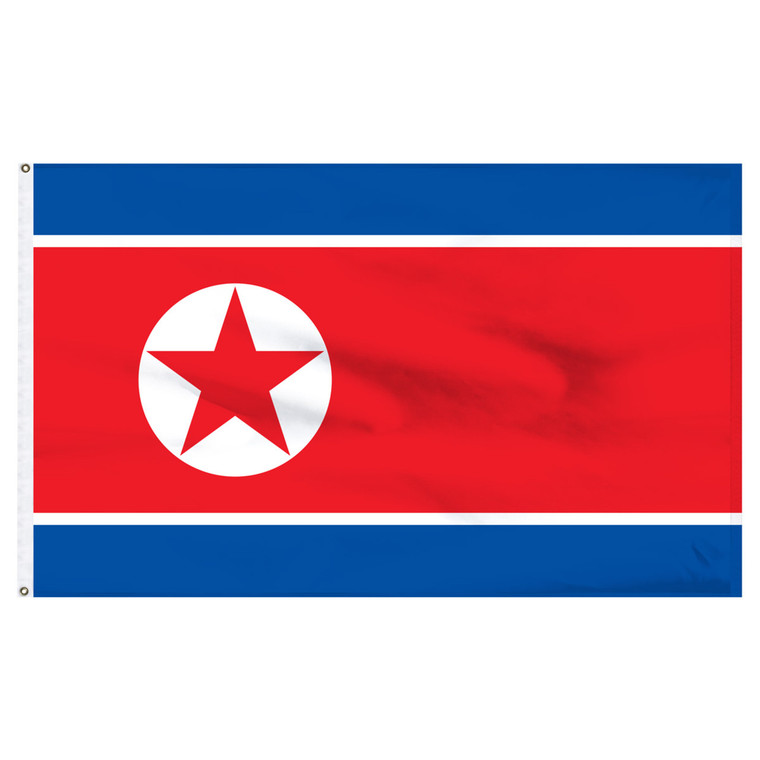 North Korea 2' x 3' Nylon Flag
