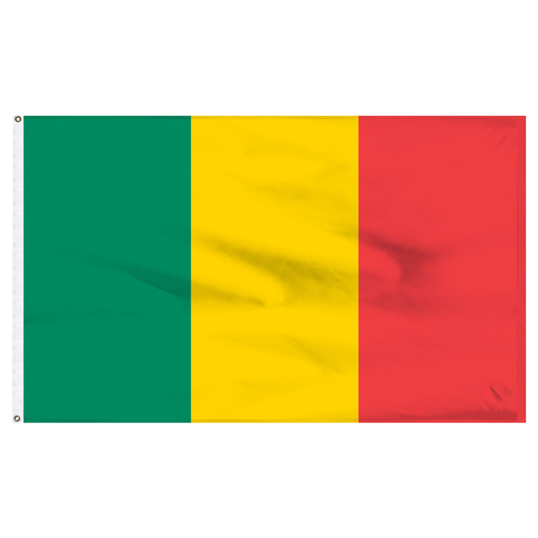 Mali 2' x 3' Nylon Flag