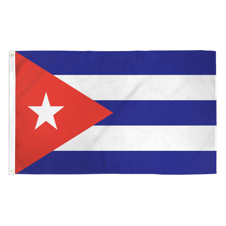 Cuba 3ft x 5ft Oxford Polyester Flag