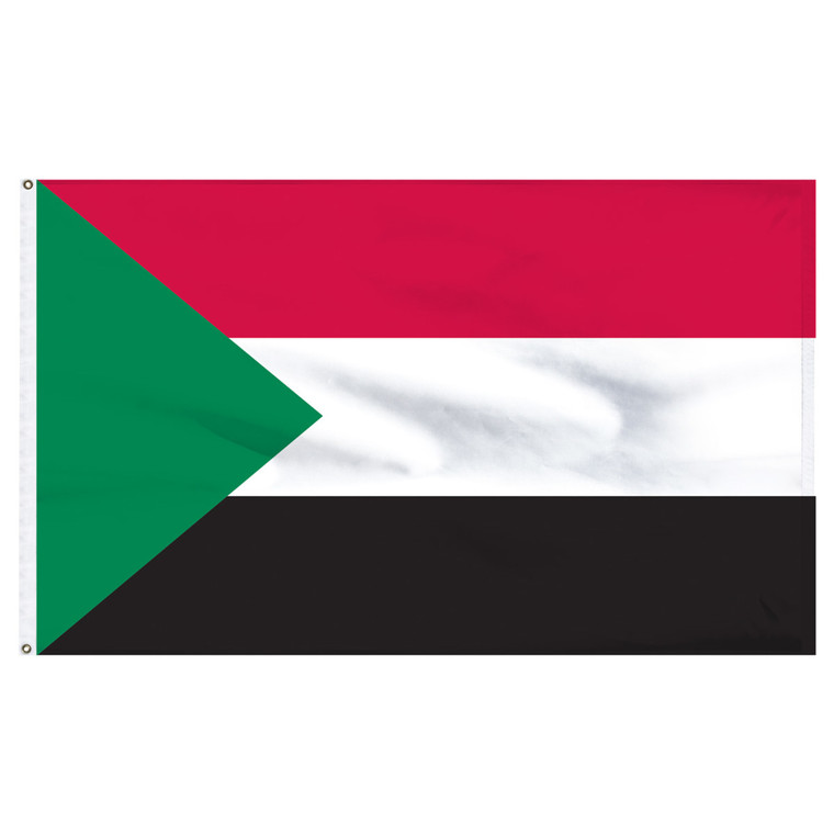 Sudan 2' x 3' Nylon Flag