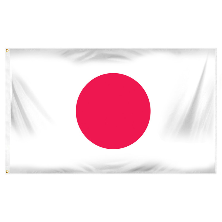 3ft x 5ft Japan Flag - Printed Polyester