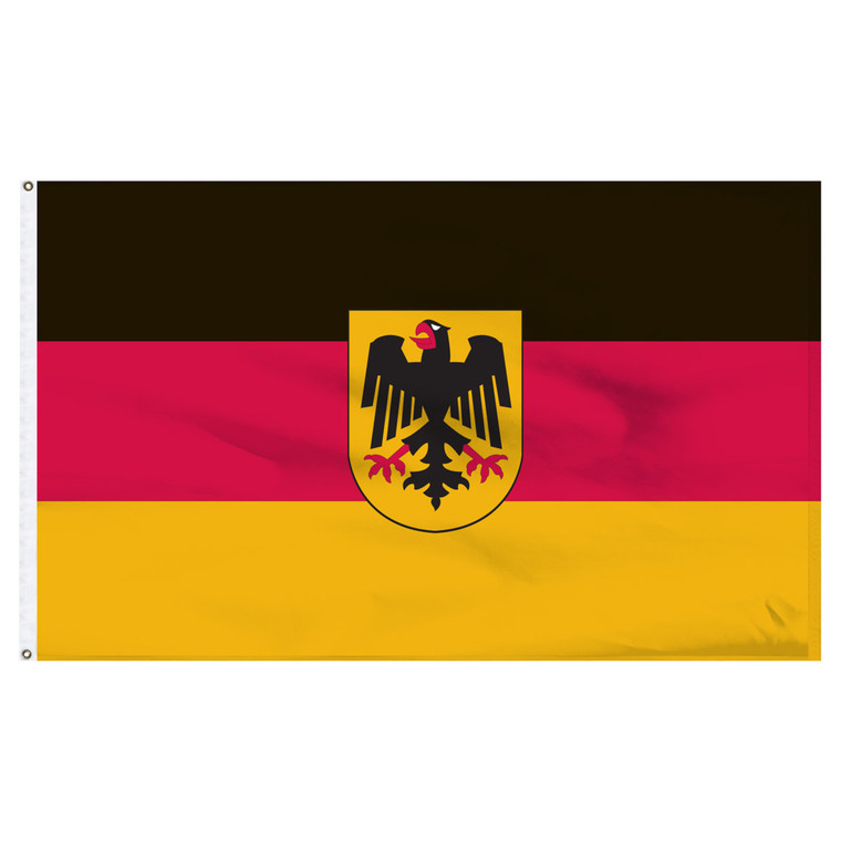 Germany 4' x 6' Nylon Flag With Eagle
