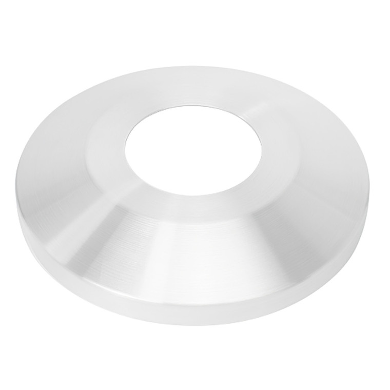 Aluminum Flash Collar - For 3" Diameter Pole - White Powder Coat