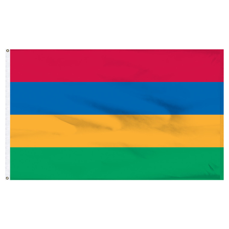 Mauritius 4' x 6' Nylon Flag