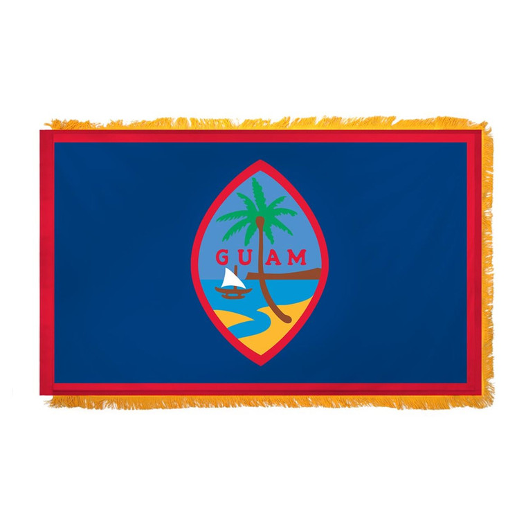 Super Tough Guam Indoor Flag 3' x 5' Nylon