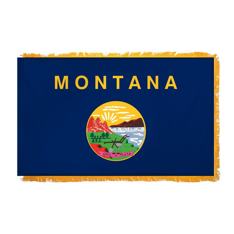 Super Tough Montana Indoor Flag 3' x 5' Nylon