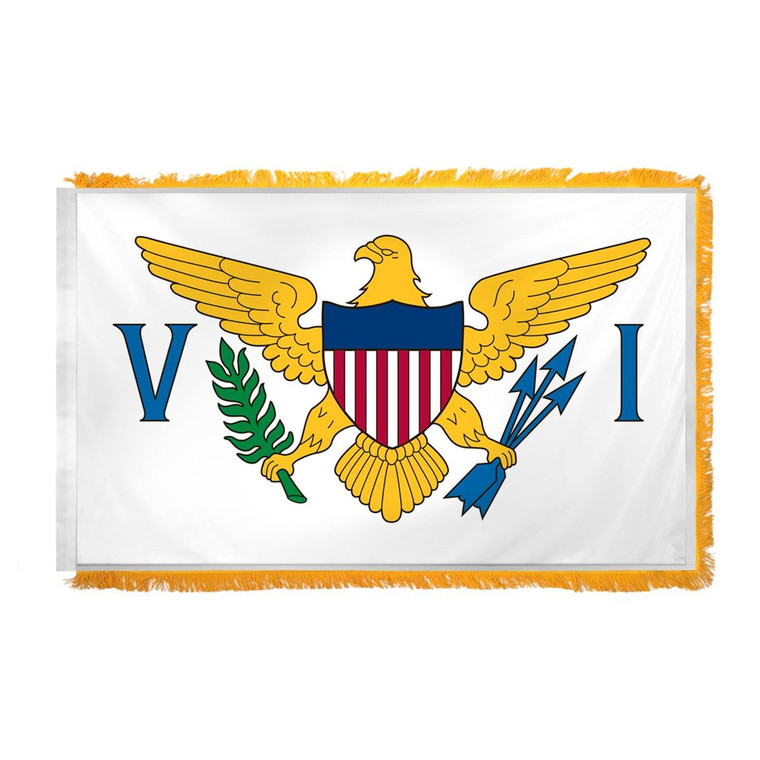 Super Tough U.S. Virgin Islands Indoor Flag 3' x 5' Nylon