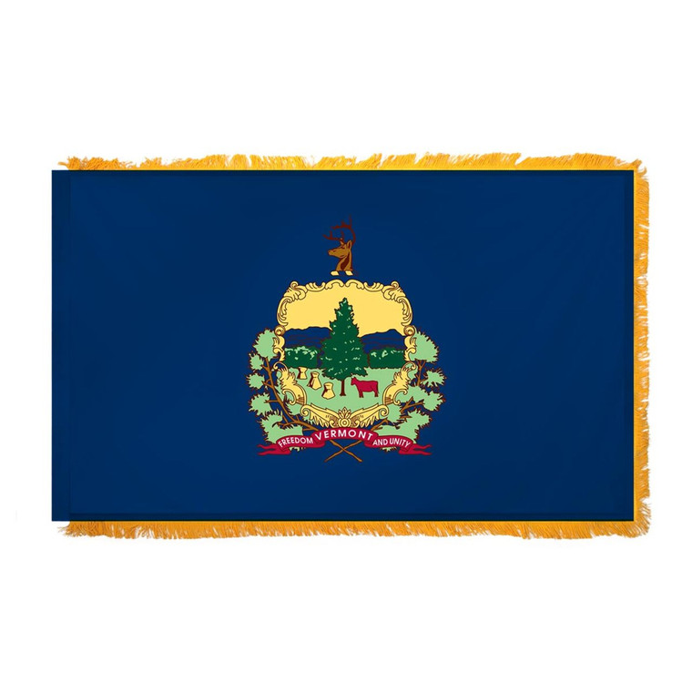 Super Tough Vermont Indoor Flag 3' x 5' Nylon