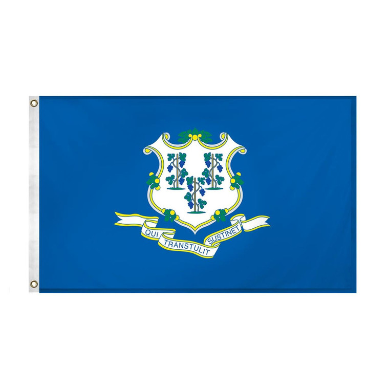 Super Tough Connecticut Outdoor Nylon Flag 3' x 5'