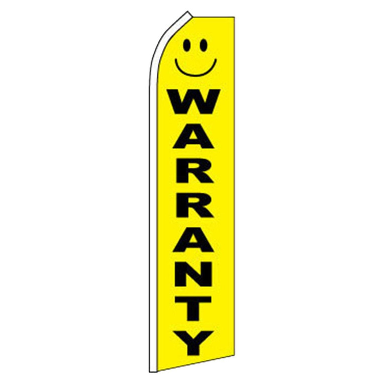 Warranty Swooper Flag