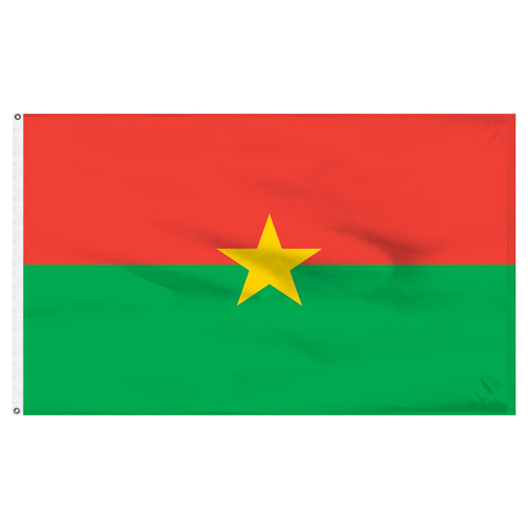 Burkina 5' x 8' Nylon Flag