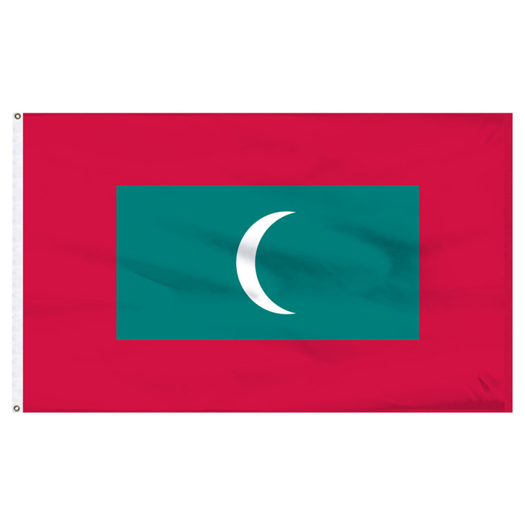 Maldives 5' x 8' Nylon Flag