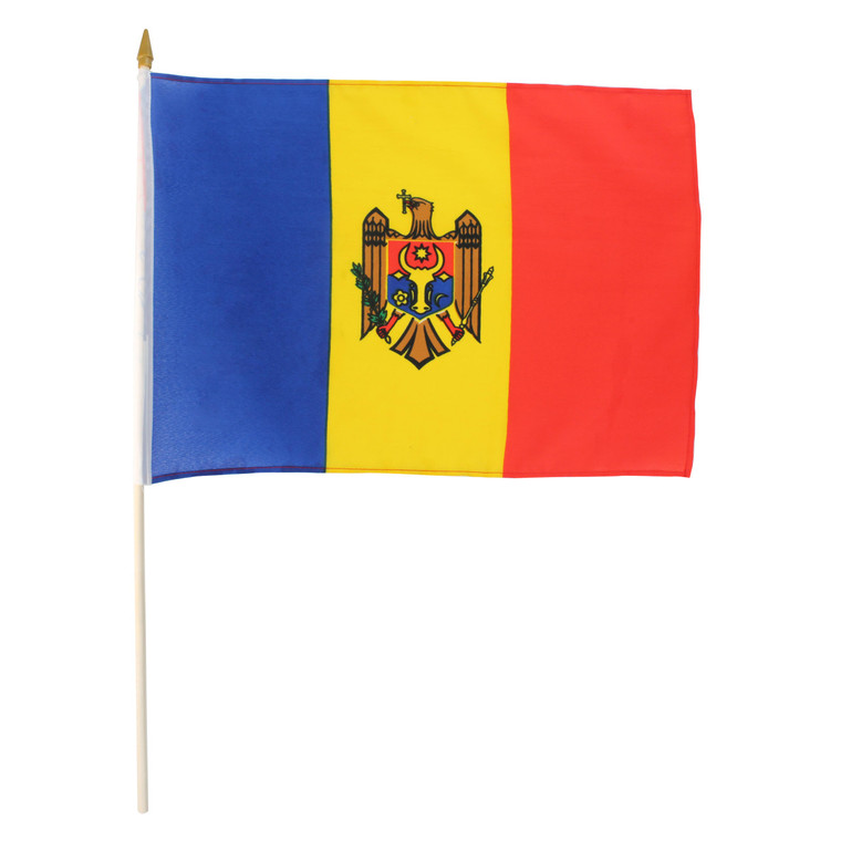 Moldova flag 12 x 18 inch