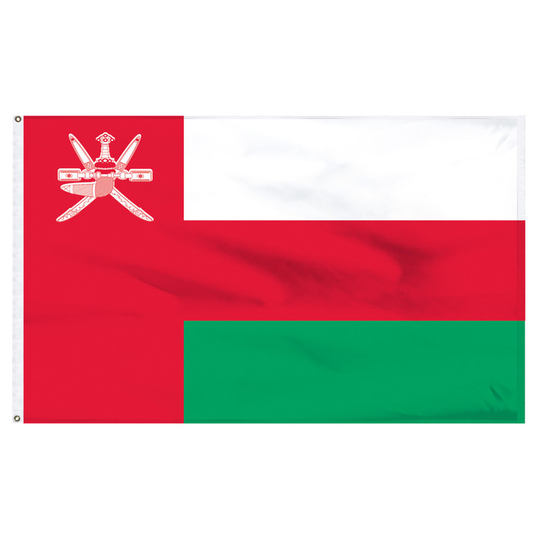 Oman 6' x 10' Nylon Flag