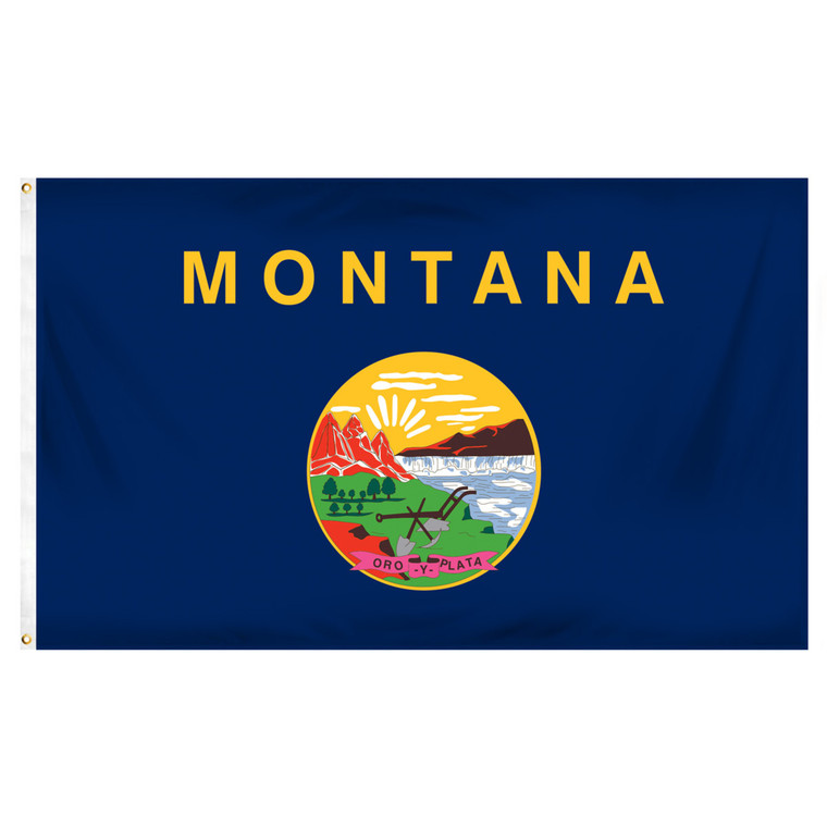 Montana 3ft x 5ft Spun Heavy Duty Polyester Flag