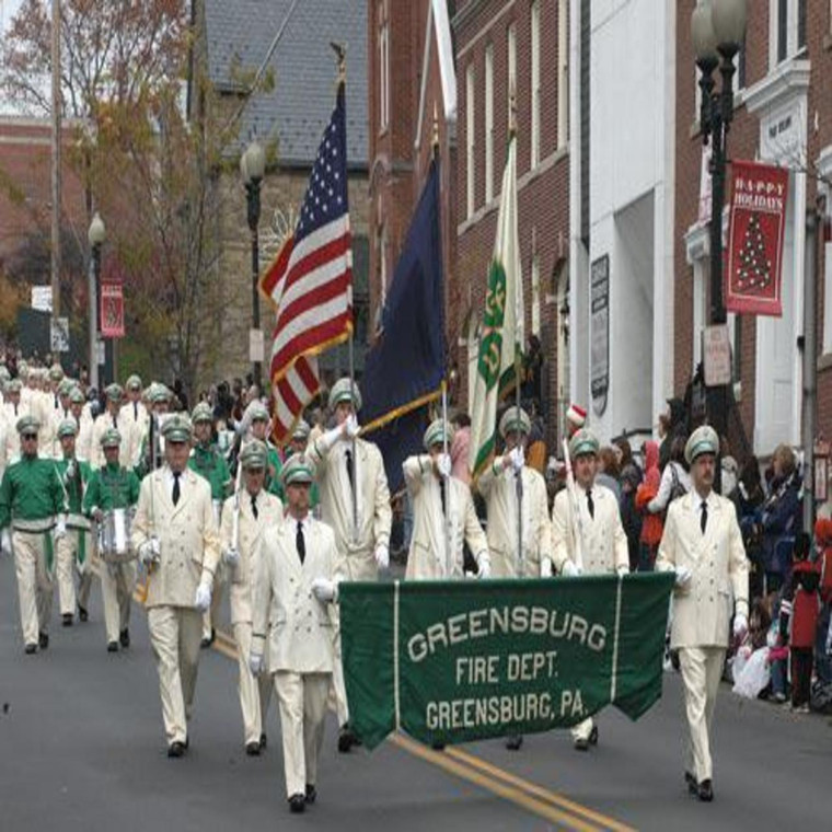 Greensburg Volunteer Firemen Parade