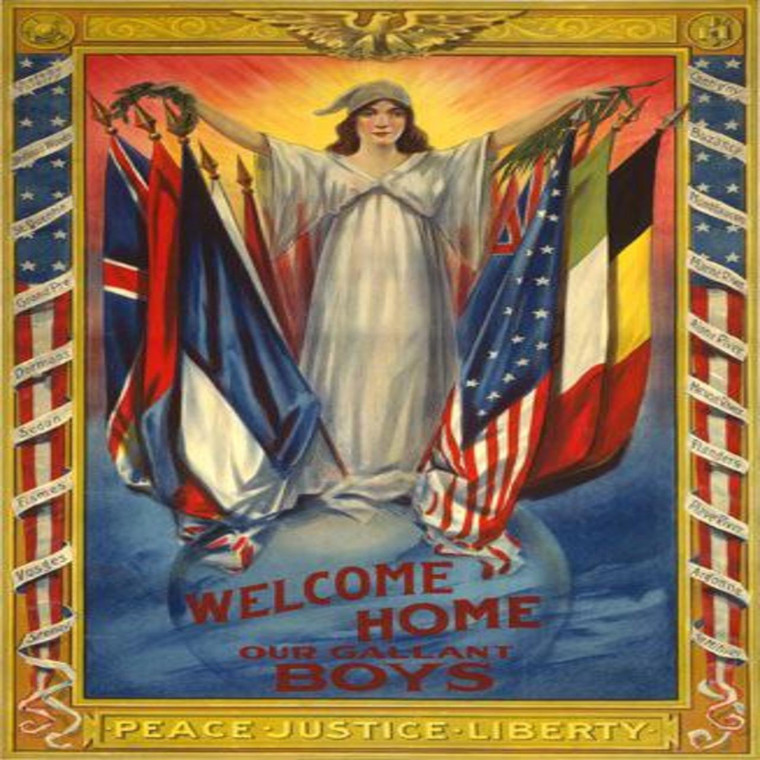 World War I Welcome Home Poster