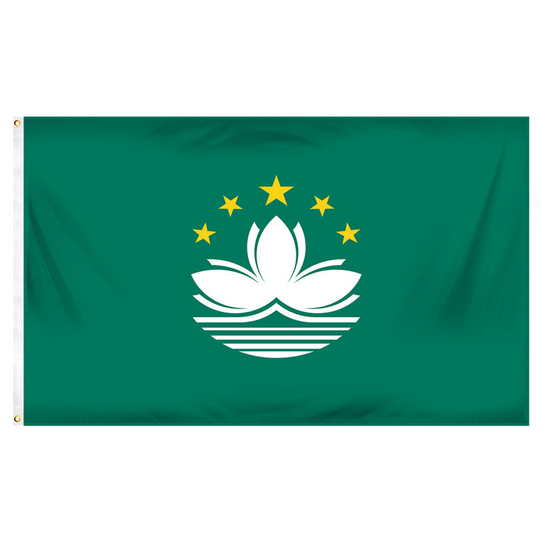 Macau Flag 3ft x 5ft Printed Polyester