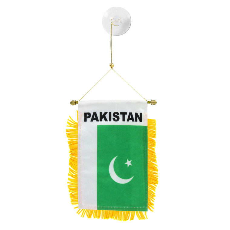 Pakistan Mini Window Banner - 4in x 6in