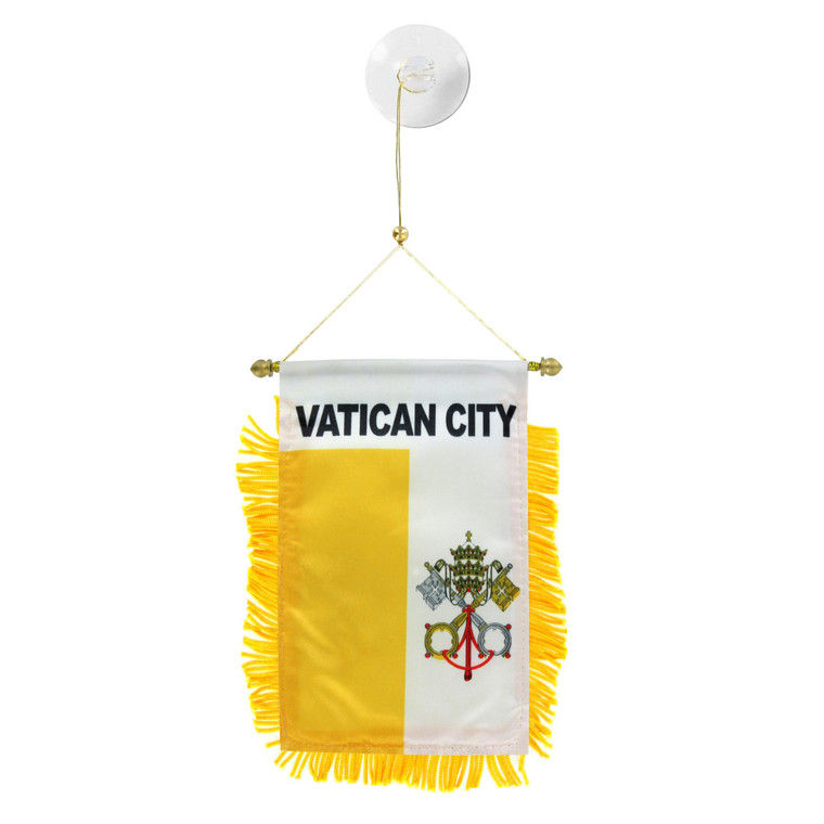 Vatican City Mini Window Banner - 4in x 6in