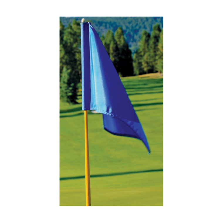 Solid Color Nylon Golf Flags - 14" x 20" - Tube Style