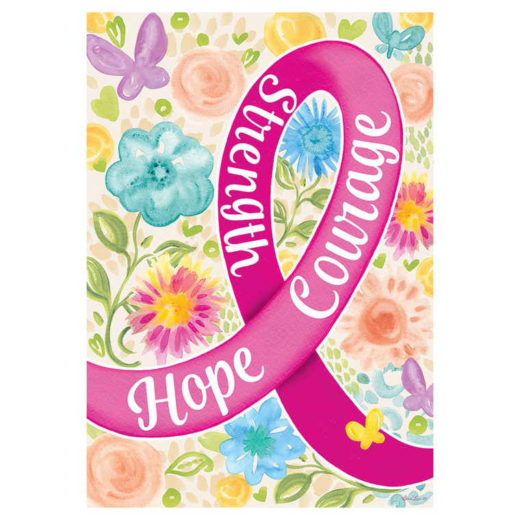 Everyday Banner Flag - Hope Courage Strength - 28in x 40in