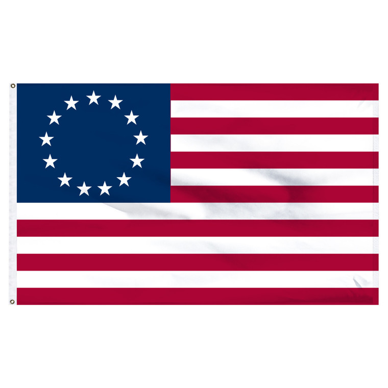 Betsy Ross flag 3ft x 5ft Printed Nylon Flag