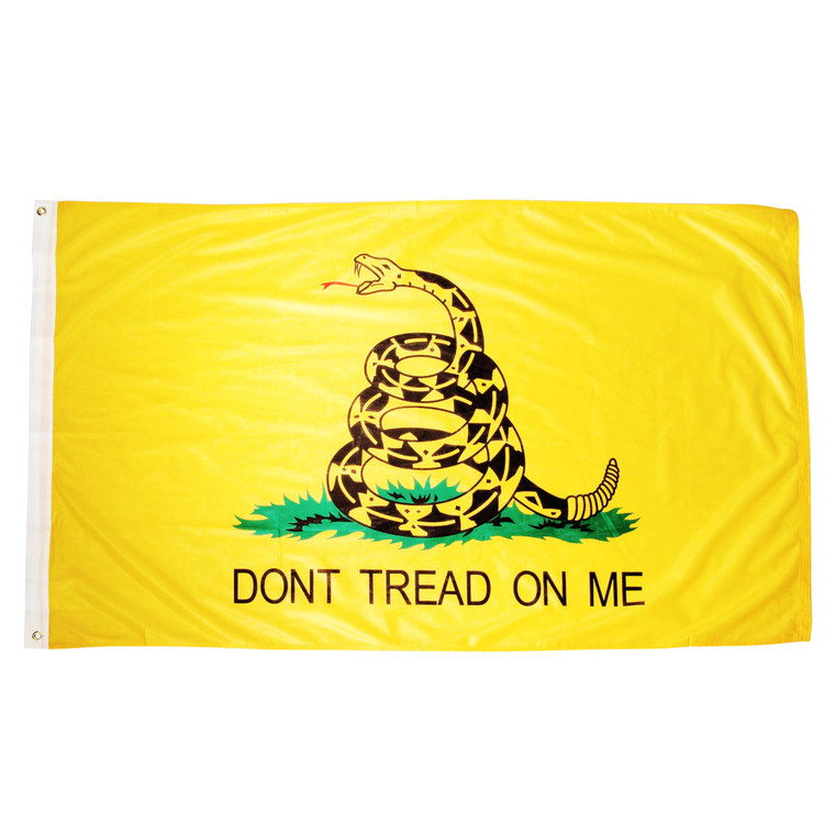 Gadsden 3ft x 5ft Super Knit Polyester Flag - Dont Tread On Me