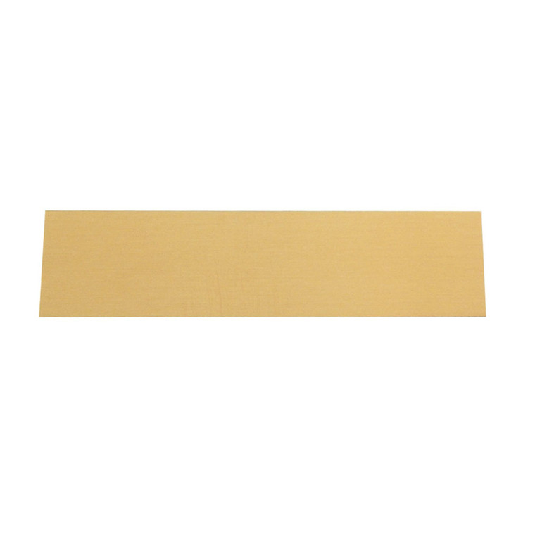 Blank Brass Engraving Plate 1.5in x 5.875in