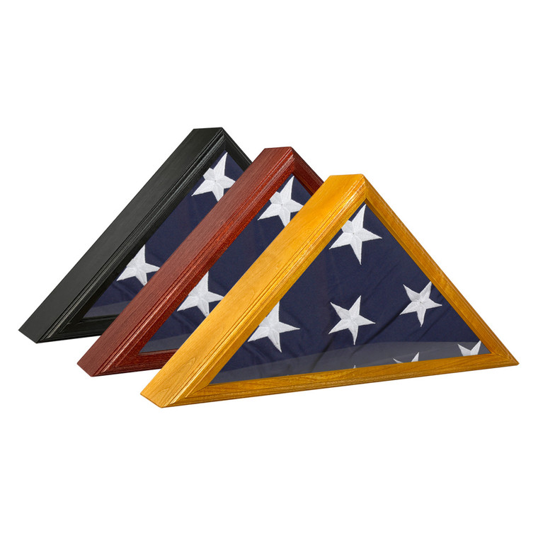 Wilson Folded Flag Display Case for 3' x 5' Flag