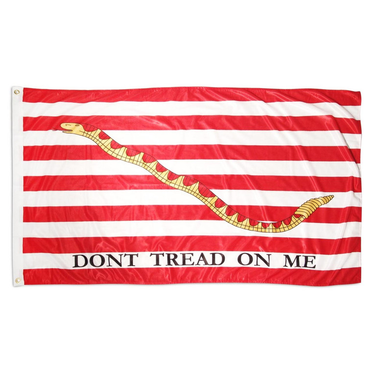 1st Navy Jack - Dont tread on me Flag - 3ft x 5ft Super Knit Polyester