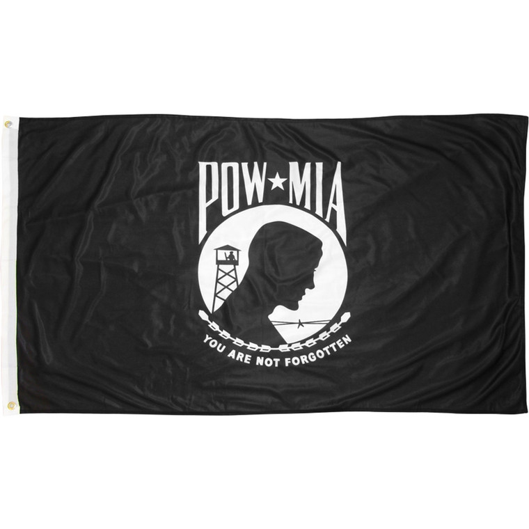 POWMIA Flag 3x5ft Super Knit Polyester - Double Sided