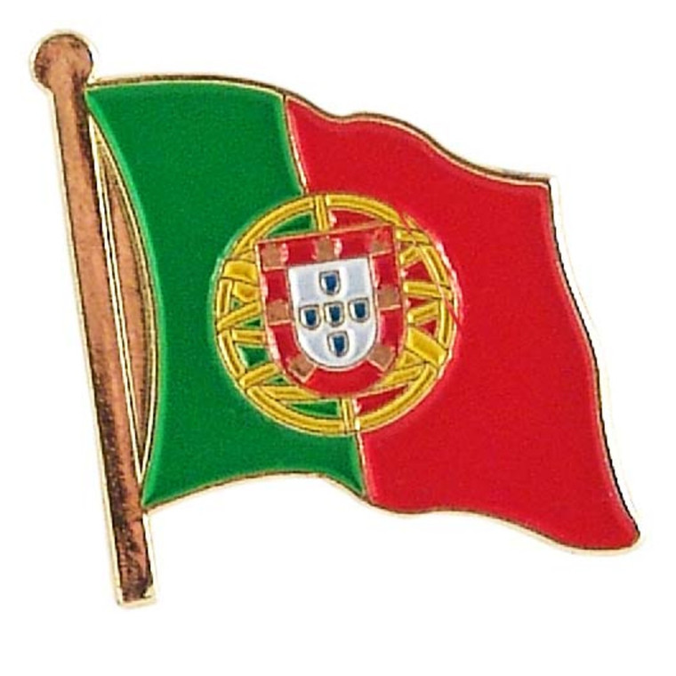 Portugal Lapel Pin - 3/4" x 1/2"